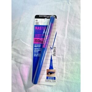 Maybelline Master Precise Liquid Eyeliner Cobalt 113 Blue New